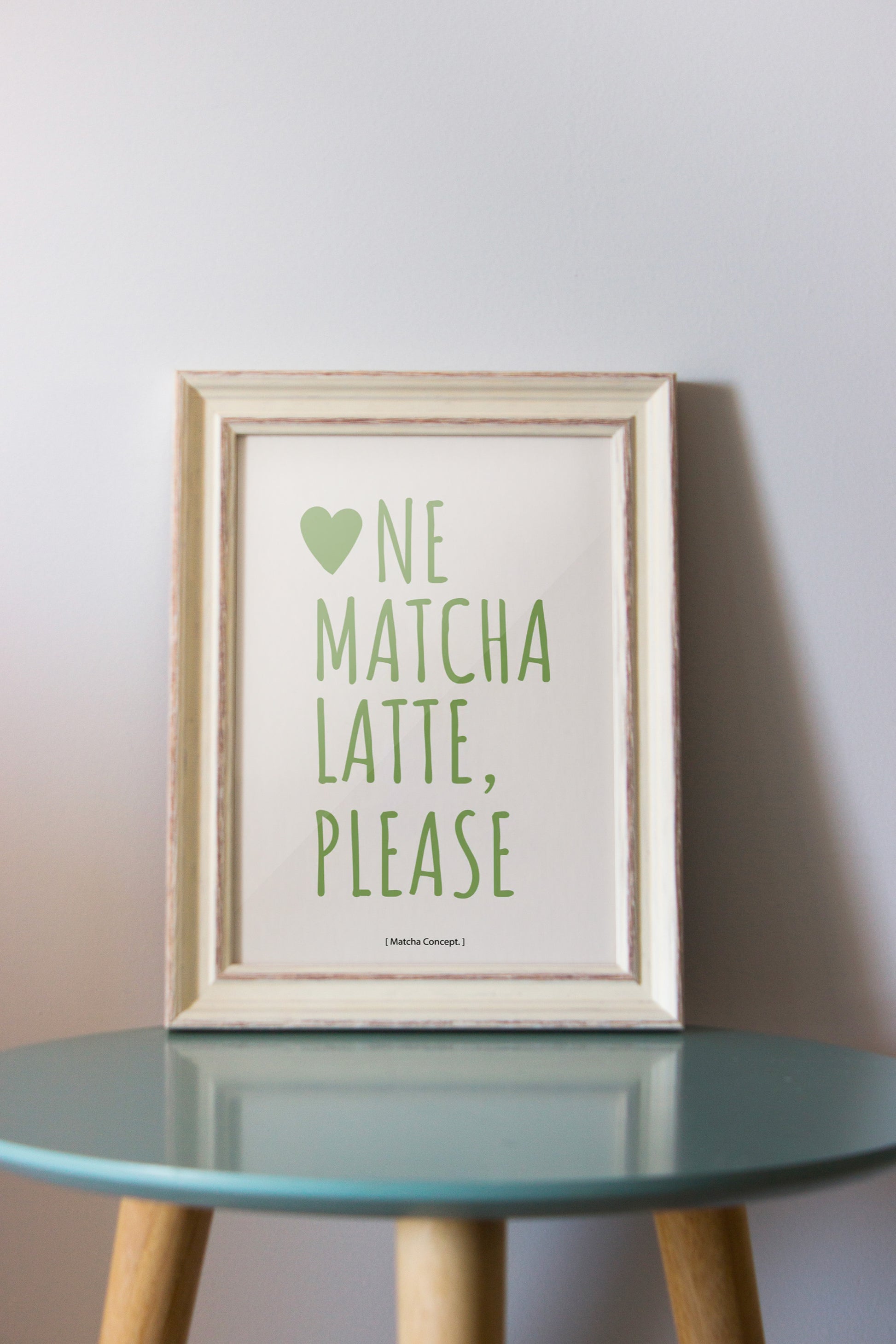 Poster Matcha Latte