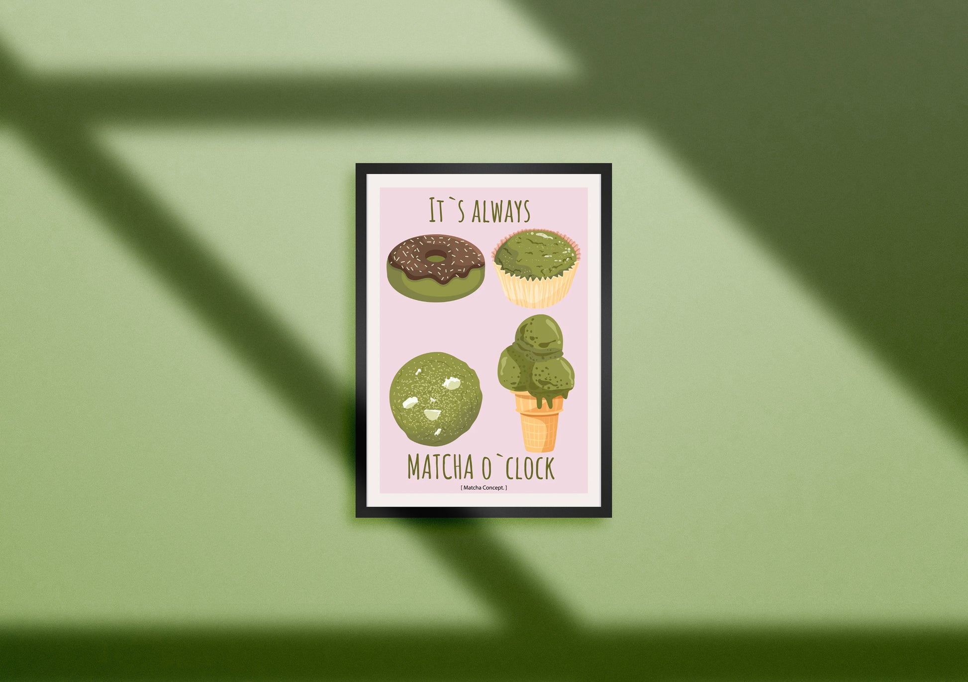 Poster Matcha O'clock