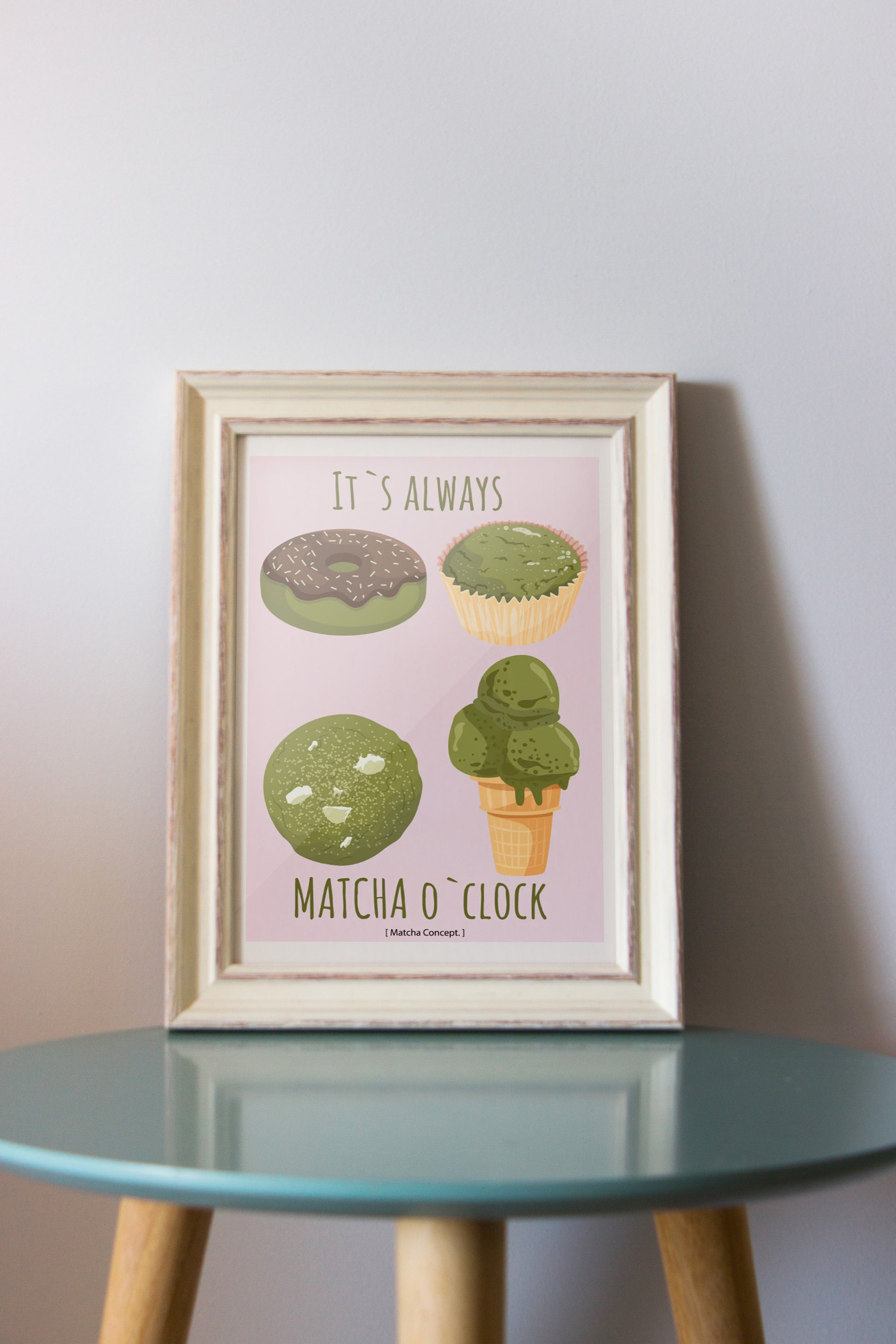 Poster Matcha O'clock