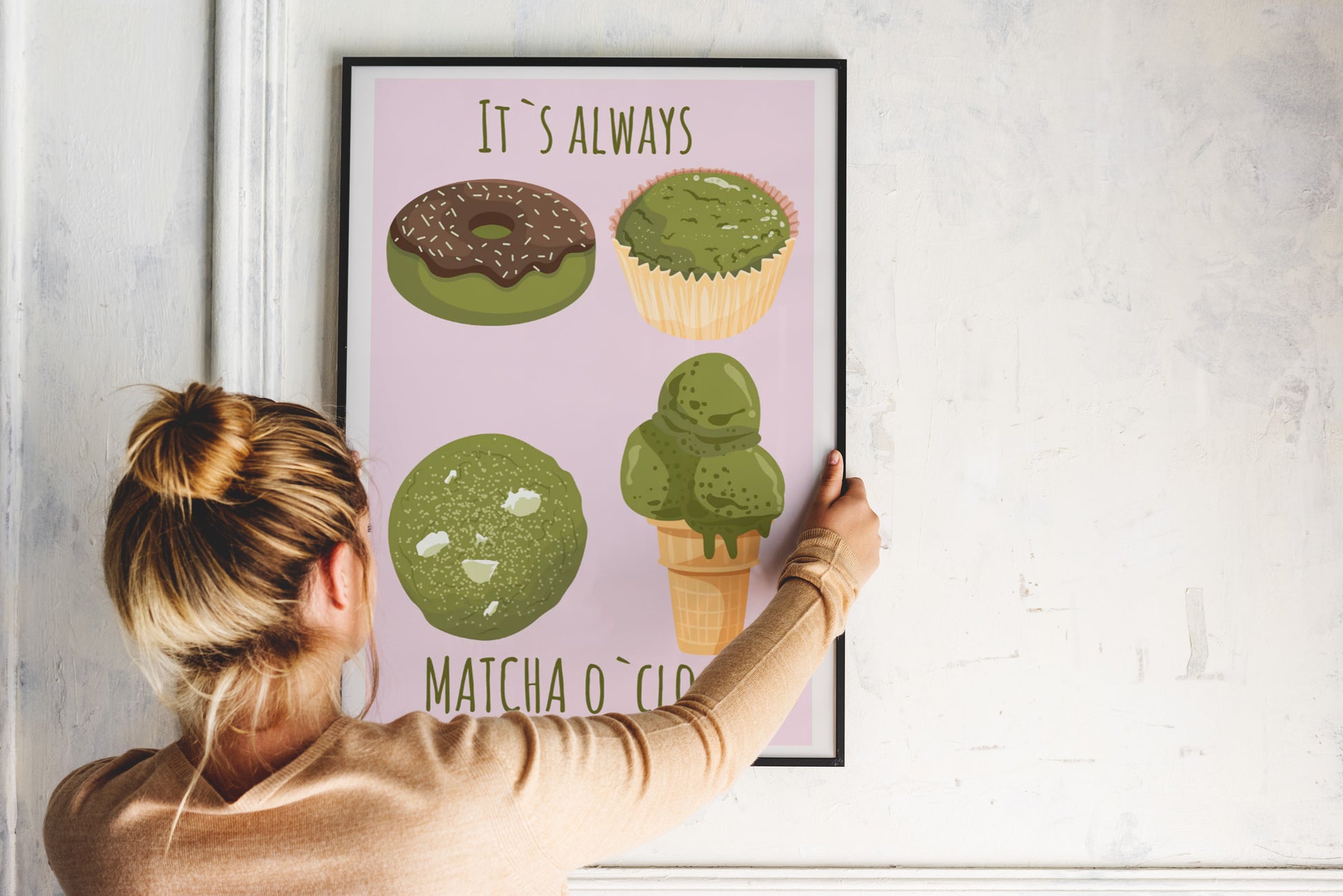 Poster Matcha O'clock